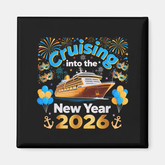 Imã Cruising Into 2026 New Year’s Eve Cruise Vacation  (Frente)