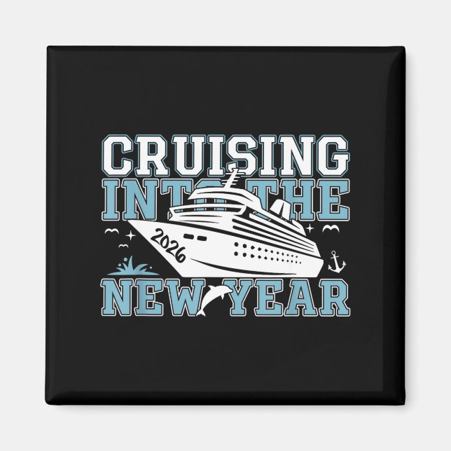 Imã Cruising Into 2026 The New Year Eve Party Family T (Frente)