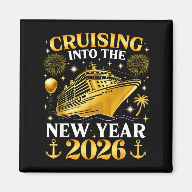 Imã Cruising Into The 2026 New Years Eve Party Family  (Frente)