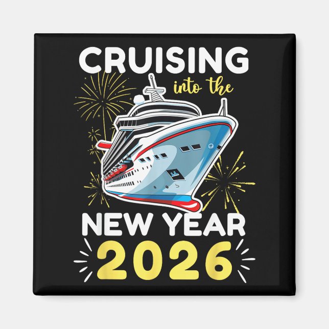 Imã Cruising Into The New Year 2026  (Frente)