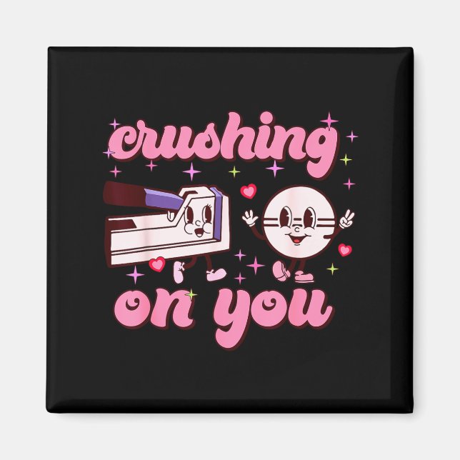 Imã Crushing On You Peds Cu Rn Aid Rn Nurse Valentines (Frente)