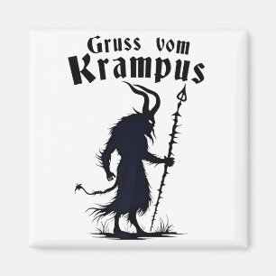 Imã Cruss Vom Krampus Natal Xmas Diabo Assustador