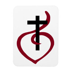 Ímã Cruz Cristã Simples