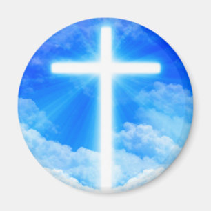 Imã Cruz de Cristo de Jesus Personalizável Cristão