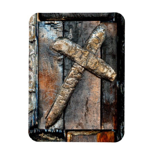 Ímã Cruz de Força (Vertical)