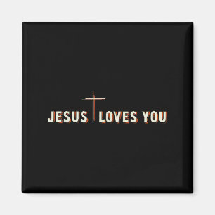 Imã Cruz de Jesus Ama Você Deus Gráfico Cristão