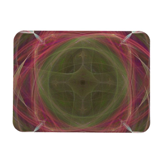 Ímã Cruz Geométrica (Horizontal)