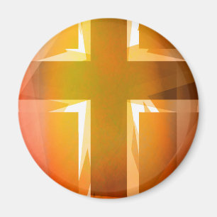 Imã Cruz religiosa laranja