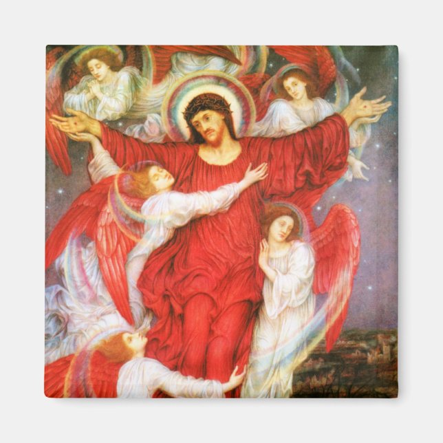 Imã Cruz Vermelha (Crucificação de Jesus Cristo) (Frente)