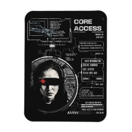 Ímã Cruzado - Design de Streetwear Techno-Brutalist