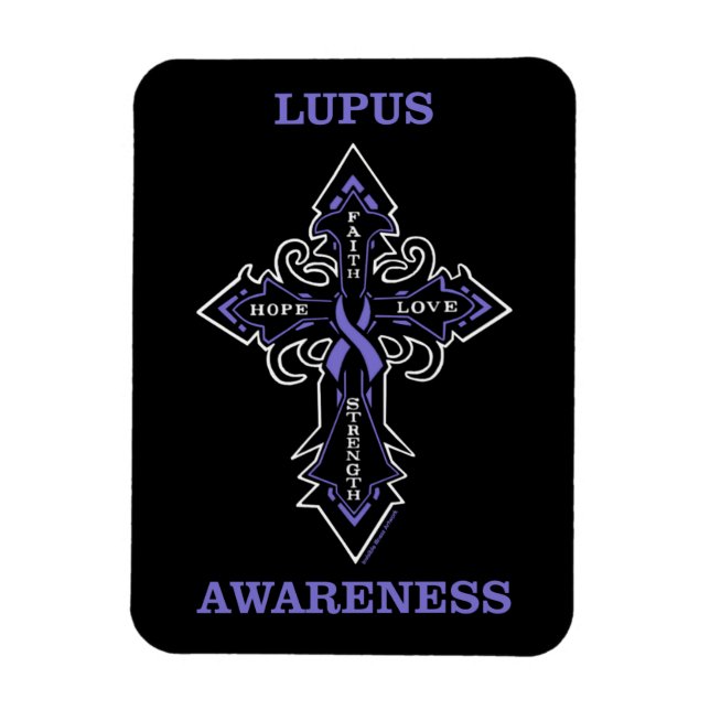 Ímã Cruzamento/Consciência...Lupus (Vertical)