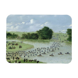 Ímã Cruzamento do Rio San Joaquin, Paraguai, 1865