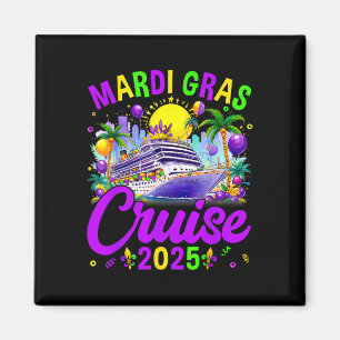 Imã Cruzamento Familiar Mardi Gras Carnaval 2025