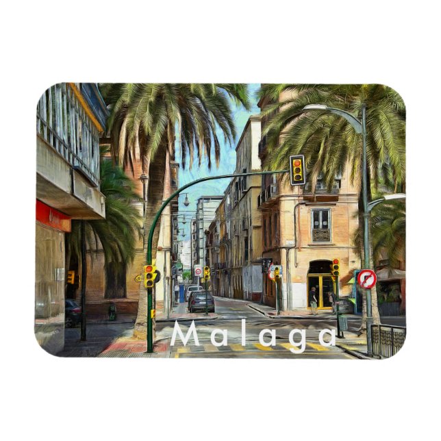 Ímã Cruzamentos na cidade do sul. (Horizontal)