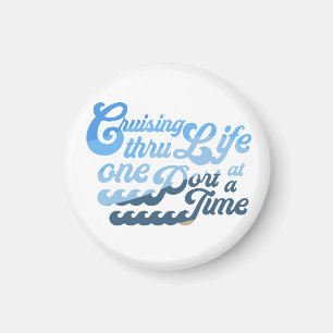 Imã Cruzando ao longo da vida uma porta por ímã de tem