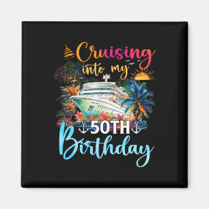 Imã Cruzando Em Meu 50º Aniversário Da Família Cruise 