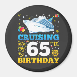 Imã Cruzando No Meu Círculo De Festa de aniversário 65