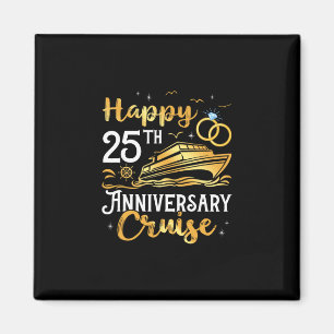 Imã Cruzeiro de 25º Aniversário de Casamento Viagem Bo