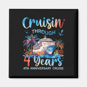 Imã Cruzeiro de 4 Anos 4º Aniversário Cruzeiro Tri