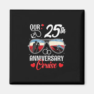 Imã Cruzeiro de Aniversário de 25 Anos de Casamento Ma