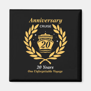 Imã Cruzeiro de Aniversário de Casamento 20 Anos Celeb