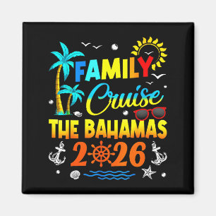Imã Cruzeiro de Família Feminino Bahamas Arte de Verão