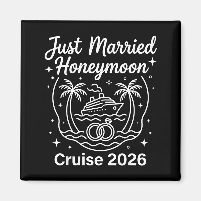 Imã Cruzeiro de lua de mel de 2026 casamento de recém- (Frente)