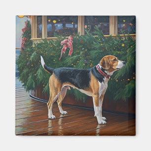Imã Cruzeiro de Natal Beagle: Delícia de Férias Incrív
