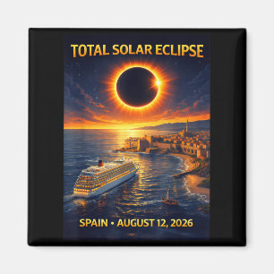 Imã Cruzeiro do Eclipse Solar Total 2026 Espanha 12 de