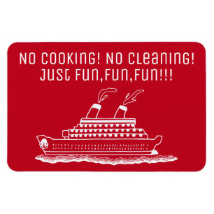 Ímã Cruzeiro Engraçado Navio Cabin Stateroom Door Mar