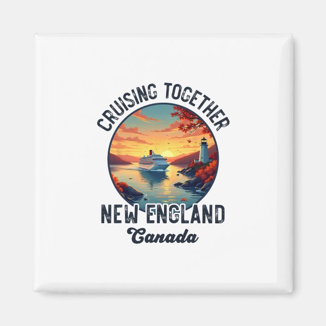 Imã Cruzeiro New England Canadá (Frente)
