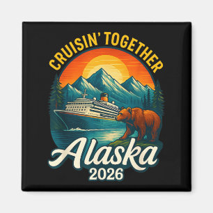 Imã Cruzeiro no Alasca 2026 Cruisin Juntos Correspondê