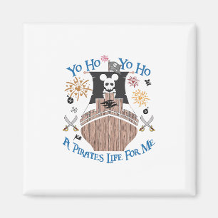 Imã Cruzeiro Pirata Yo Ho Uma Vida de Pirata Para Mim