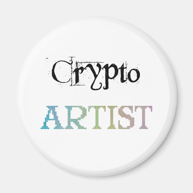 Imã Crypto Artist Light (Frente)