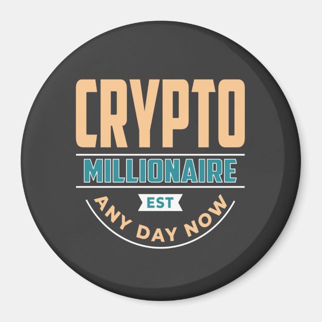 Imã Crypto Millionaire - A Qualquer Dia (Frente)