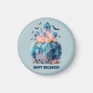 Imã Crystal Pumpkin Halloween