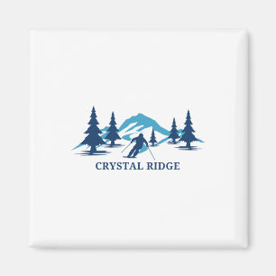 Imã Crystal Ridge Wisconsin Estação de Esqui Esqui Esq