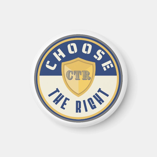 Imã CTR Escolha o dom do ímã primário do LDS direito (Frente)