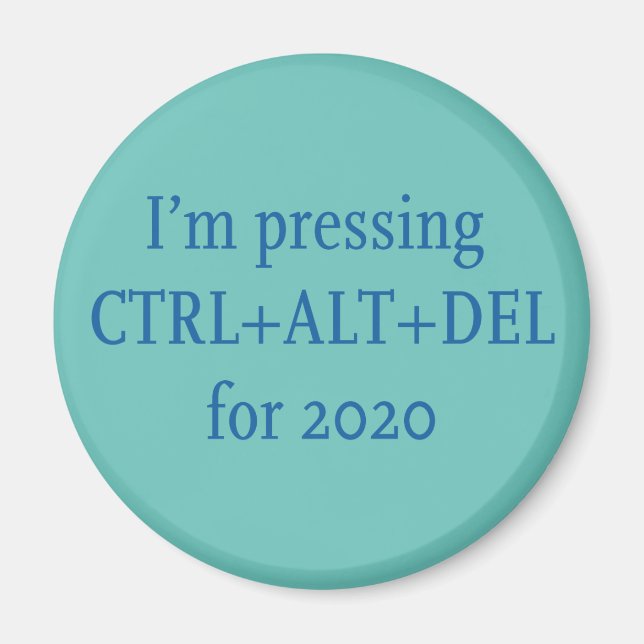 IMÃ CTRL + ALT + DEL 2020 (Frente)