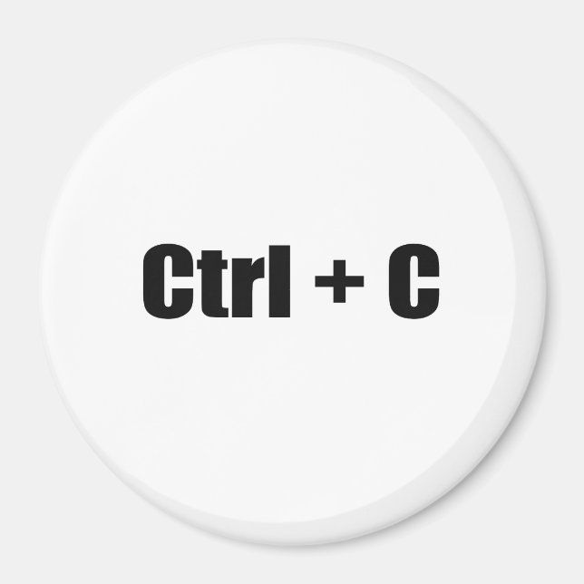 IMÃ CTRL + C (Frente)