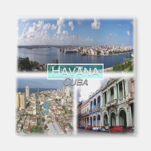 Imã CU0014 America, Cuba, Havana, Fridge