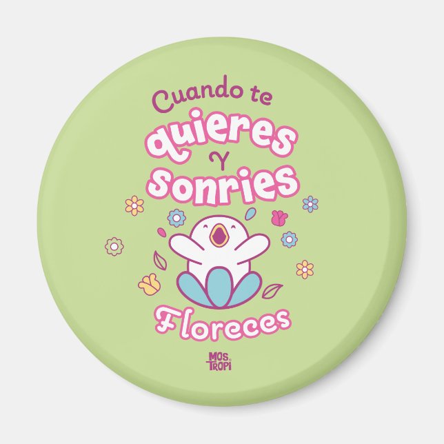 Imã │Cuando te quieres y sonries (Frente)