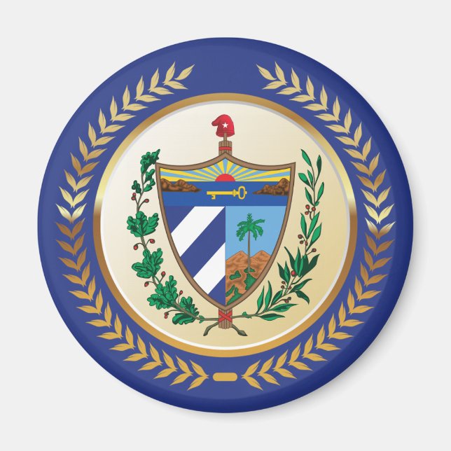 Imã Cuba Casaco de Armas (Frente)