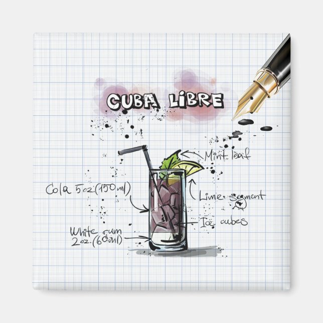 Imã Cuba Libre (Frente)