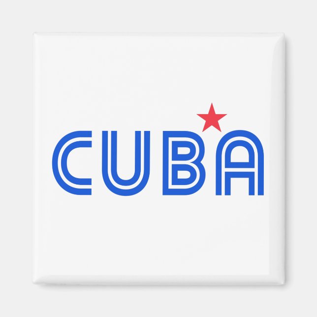 Imã Cuba Retro (Frente)