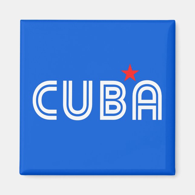 Imã Cuba Retro (Frente)