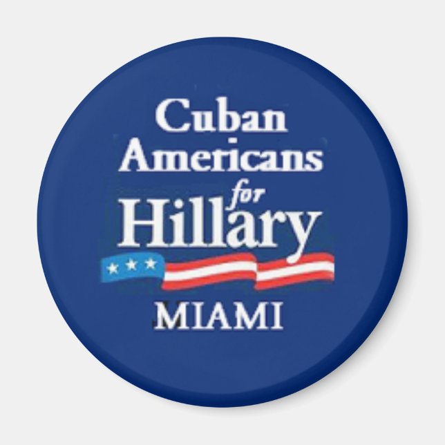 Imã CUBAN AMERS MIAMI Magnet (Frente)