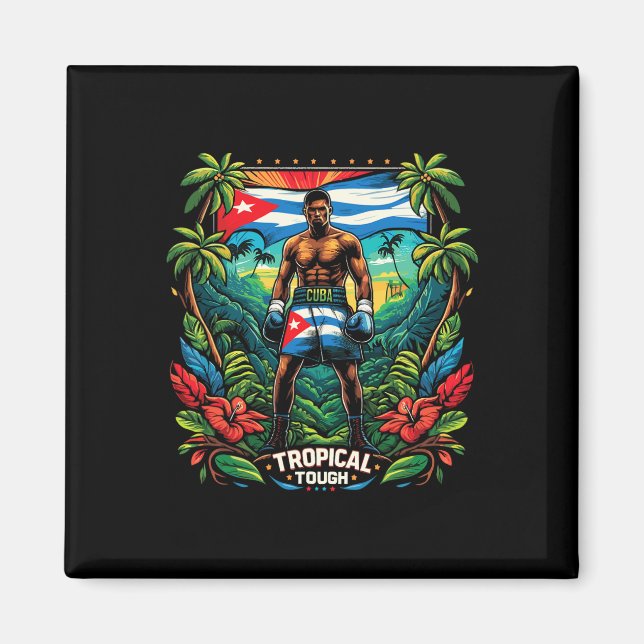 Imã Cuban Boxing Tropical Tough (Frente)