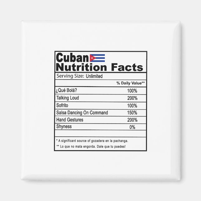 Imã Cubano Engraçado (Frente)