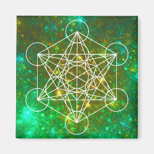 Imã Cubo de Metatron, Geometria Sagrada, Símbolo Espir